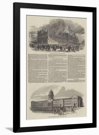 Riot at Montreal-null-Framed Giclee Print