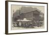 Riot at the Astor-Place Opera-House, New York-null-Framed Giclee Print