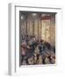 Riot at the Gallery in Front of a Cafe-Umberto Boccioni-Framed Art Print