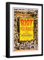 Riot in Cell Block 11, Neville Brand, (Bottom Right), 1954-null-Framed Art Print