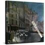 Riot on Rue Nationale, Paris, 1934-null-Stretched Canvas