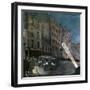 Riot on Rue Nationale, Paris, 1934-null-Framed Giclee Print