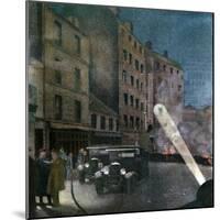 Riot on Rue Nationale, Paris, 1934-null-Mounted Giclee Print