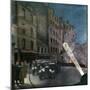 Riot on Rue Nationale, Paris, 1934-null-Mounted Giclee Print