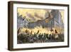 Rioters Attack the Royal Palace during the French Revolution-null-Framed Giclee Print