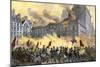 Rioters Attack the Royal Palace during the French Revolution-null-Mounted Giclee Print