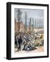 Rioting in Mons, Belgium, 1893-Henri Meyer-Framed Premium Giclee Print