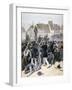 Rioting in Place Kléber, Strasbourg, 1893-null-Framed Giclee Print