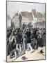 Rioting in Place Kléber, Strasbourg, 1893-null-Mounted Giclee Print