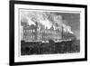 Riots in Montreal, Canada, 1849-null-Framed Giclee Print