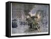 Riots in Paris, 1897-Henri Meyer-Framed Stretched Canvas