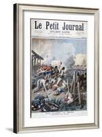 Riots in Sicily, 1894-Frederic Lix-Framed Giclee Print