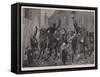 Riots in Stamboul, Massacre of Armenians by Police, Softas, and Kurds-Richard Caton Woodville II-Framed Stretched Canvas