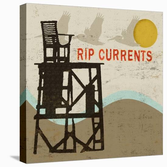 Rip Currents-Karen J^ Williams-Stretched Canvas