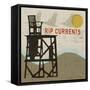 Rip Currents-Karen Williams-Framed Stretched Canvas