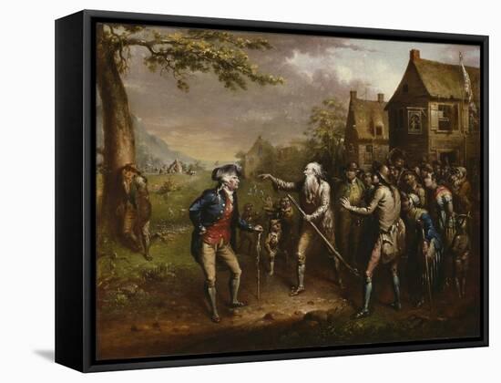 Rip Van Winkle, 1829-John Quidor-Framed Stretched Canvas