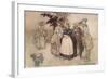 'Rip Van Winkle', 1907-Arthur Rackham-Framed Giclee Print