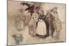 'Rip Van Winkle', 1907-Arthur Rackham-Mounted Giclee Print