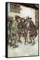 Rip Van Winkle, 1923-Arthur Rackham-Framed Stretched Canvas