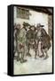 Rip Van Winkle, 1923-Arthur Rackham-Framed Stretched Canvas