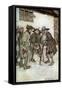 Rip Van Winkle, 1923-Arthur Rackham-Framed Stretched Canvas