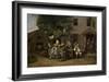 Rip Van Winkle at the Inn, 1879-Albertus D.O Browere-Framed Giclee Print