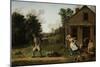 Rip Van Winkle Chased from Home by Dame Van Winkle, 1880-Albertus D.O Browere-Mounted Giclee Print