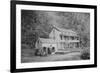 Rip Van Winkle House, Sleepy Hollow, Catskill Mountains, N.Y.-null-Framed Art Print