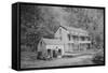 Rip Van Winkle House, Sleepy Hollow, Catskill Mountains, N.Y.-null-Framed Stretched Canvas