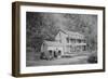 Rip Van Winkle House, Sleepy Hollow, Catskill Mountains, N.Y.-null-Framed Art Print