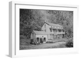 Rip Van Winkle House, Sleepy Hollow, Catskill Mountains, N.Y.-null-Framed Art Print