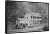 Rip Van Winkle House, Sleepy Hollow, Catskill Mountains, N.Y.-null-Framed Stretched Canvas