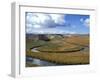 Riparian Area Near Hayden Valley, Yellowstone National Park, Wyoming, USA-Diane Johnson-Framed Photographic Print