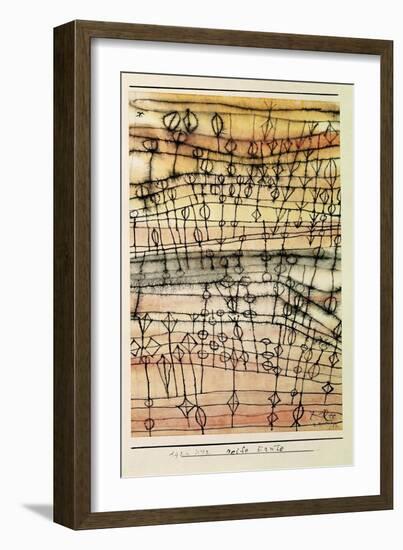 Ripe Harvest, 1924-Paul Klee-Framed Giclee Print