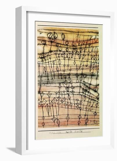 Ripe Harvest, 1924-Paul Klee-Framed Giclee Print