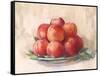 Ripe Peaches-Carol Rowan-Framed Stretched Canvas