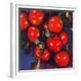 "Ripe Red Apples,"October 1, 1947-Jon Fujita-Framed Giclee Print