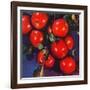 "Ripe Red Apples,"October 1, 1947-Jon Fujita-Framed Giclee Print