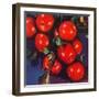 "Ripe Red Apples,"October 1, 1947-Jon Fujita-Framed Giclee Print