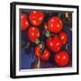 "Ripe Red Apples,"October 1, 1947-Jon Fujita-Framed Giclee Print