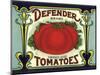 Ripe Tomato Label-null-Mounted Giclee Print