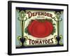 Ripe Tomato Label-null-Framed Giclee Print