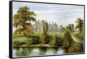 Ripley Castle, Yorkshire, Home of Baronet Ingilby, C1880-AF Lydon-Framed Stretched Canvas