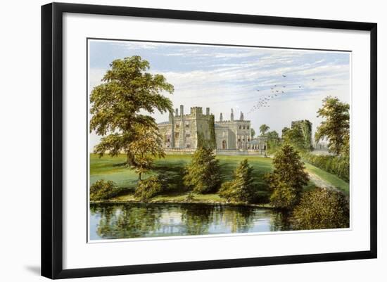 Ripley Castle, Yorkshire, Home of Baronet Ingilby, C1880-AF Lydon-Framed Giclee Print