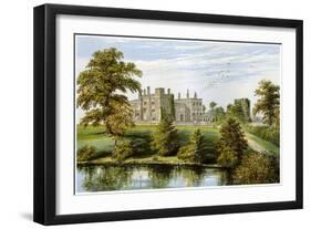 Ripley Castle, Yorkshire, Home of Baronet Ingilby, C1880-AF Lydon-Framed Giclee Print