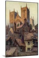 Ripon and its Minster-Ernest W Haslehust-Mounted Art Print