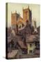 Ripon and its Minster-Ernest W Haslehust-Stretched Canvas