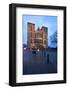 Ripon Cathedral at Dusk, Ripon, North Yorkshire, Yorkshire, England, United Kingdom, Europe-Mark Sunderland-Framed Photographic Print