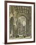 Ripon Cathedral, View of the Nave-null-Framed Giclee Print