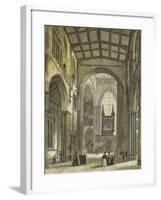 Ripon Cathedral, View of the Nave-null-Framed Giclee Print